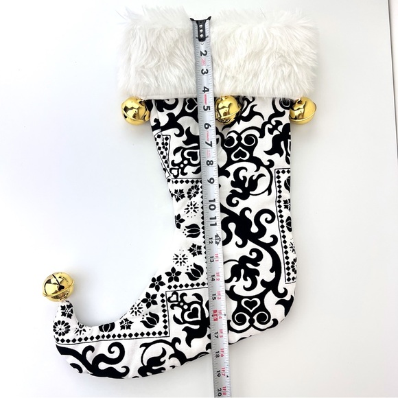 Marcel Wanders for Target 2009 Christmas Holiday Stocking Black And White - Picture 6 of 7